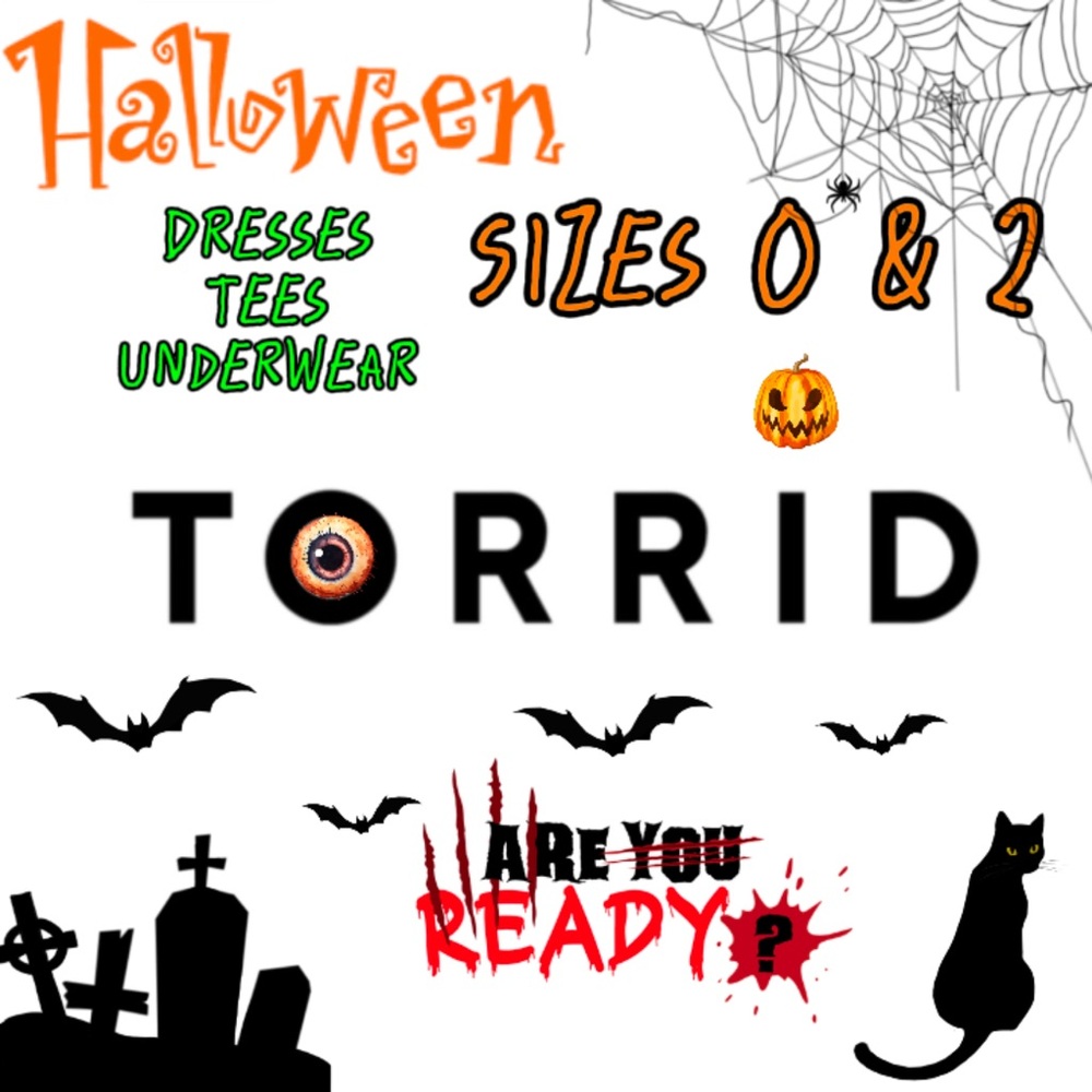 Hi Torrid lovers! 🎃🖤 Like this post to be notified of the next HALLOWEEN show!